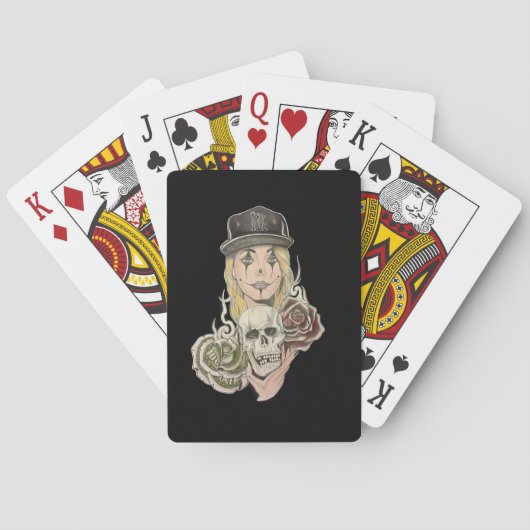 Chicano Art Playing Cards Spielkarten (Rückseite)