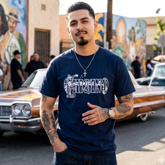 Chicano Bandana Print T - Shirt