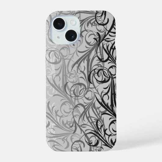 Chicano-blühendes iPhone-Case iPhone 15 Hülle (Rückseite)