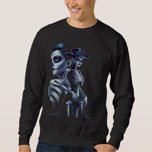 Chicano Chicana La Raza Barrio Sweatshirt (Vorderseite)