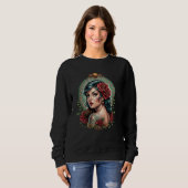 Chicano Chicana La Raza Barrio Sweatshirt (Vorne ganz)