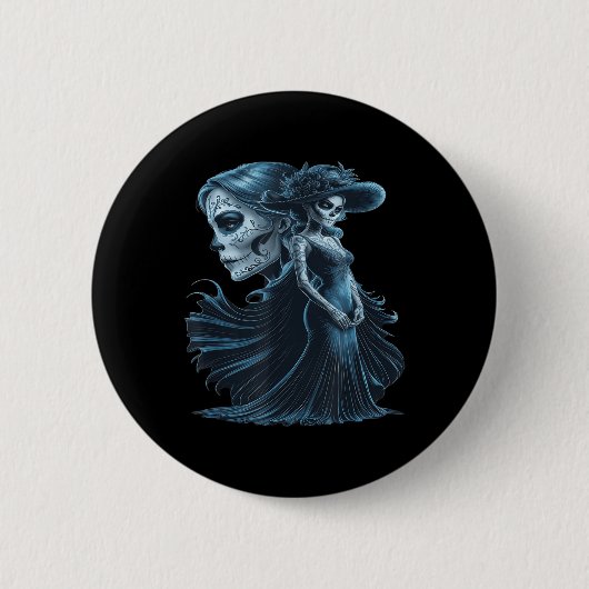 Chicano Chicana La Raza Button (Vorderseite)
