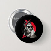 Chicano Chicana La Raza Button (Vorne & Hinten)