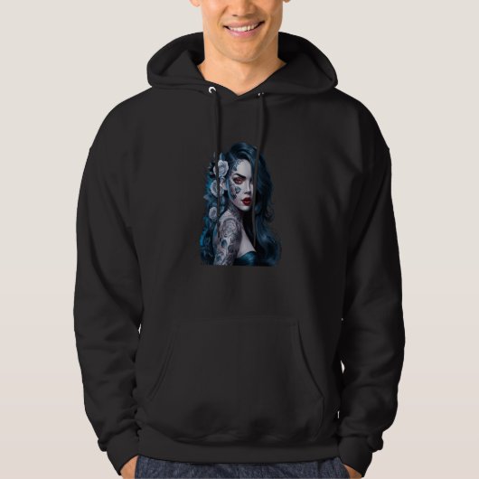 Chicano Chicana La Raza Hoodie (Vorderseite)