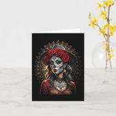 Chicano Chicana La Raza Karte (Gelbe Blume)
