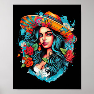 Chicano Chicana La Raza Poster