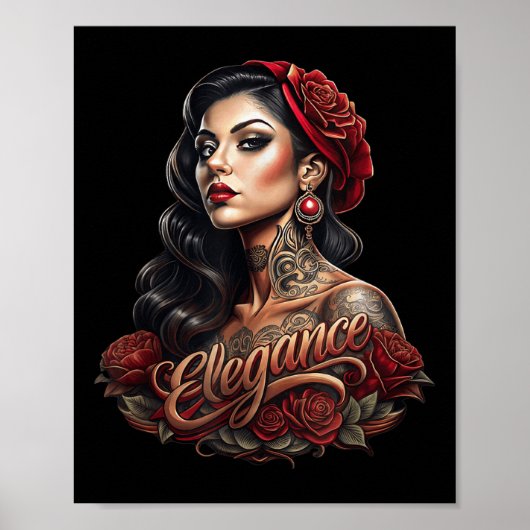 Chicano Chicana La Raza Poster (Vorne)