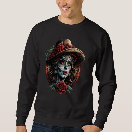 Chicano Chicana La Raza Sweatshirt (Vorderseite)
