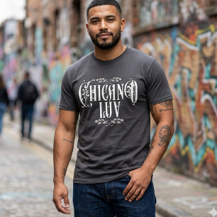 Chicano-Liebe Benutzerdefinierter Name T-Shirt