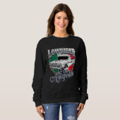 Chicano Low Rider Truck Mexican Flag Los Angeles L Sweatshirt (Vorne ganz)