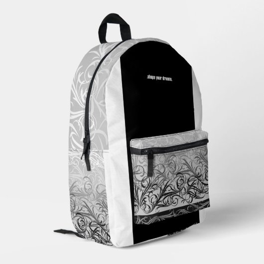 Chicano-Muster auf dem Rucksack (Rückseitige Ecke links)