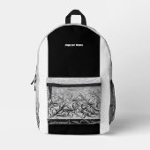 Chicano-Muster auf dem Rucksack (Vorderseite)