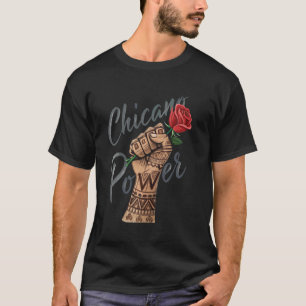 Chicano Power erhobene Faust u2013 Mexican America T-Shirt