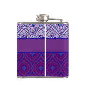 ChiccHip Flask zur Personalisierung Lila Ogee-Must Flachmann (Rückseite)