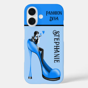 Chice Eleganz: Modebewusste Dame beim Küsschen geb iPhone 16 Hülle