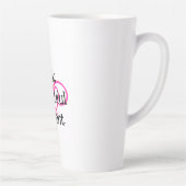 Chice, schöne, elegante Latte-Tasse Milchtasse (Rechts)