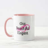 Chice, schöne, elegante Tasse (Links)