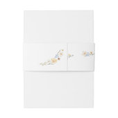 Chich Pastel Blume Hochzeit Einladung Bauchband Einladungsbanderole (Rückseitenbeispiel)