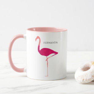 Chicheller rosa personalisierter tasse