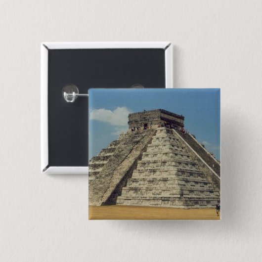 Chichen Itza Button (Vorne & Hinten)