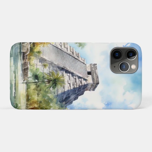 Chichen Itza Case-Mate iPhone Hülle (Rückseite (Horizontal))