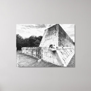 Chichén Itzá: Der Große Ball Leinwanddruck