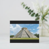 Chichen Itza El Castillo Pyramid of Kukulcan Postkarte (Stehend Vorderseite)
