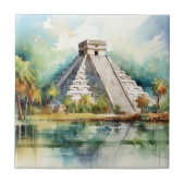 Chichen Itza Fliese (Vorderseite)