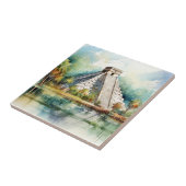 Chichen Itza Fliese (Seite)