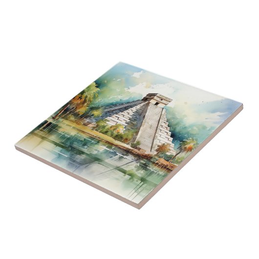 Chichen Itza Fliese (Seite)