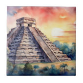 Chichen Itza Fliese (Vorderseite)