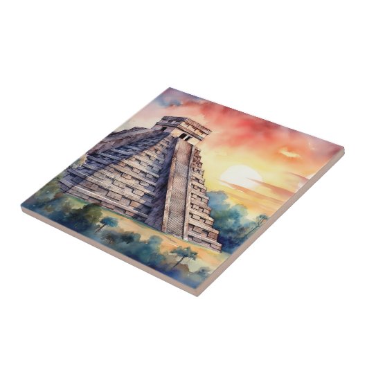 Chichen Itza Fliese (Seite)