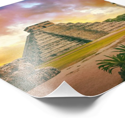 Chichen Itza Foto Erweiterung (Ecke)