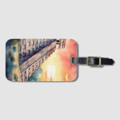 Chichen Itza Gepäckanhänger (Vorderseite (Horizontal))