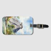 Chichen Itza Gepäckanhänger (Vorderseite (Horizontal))