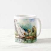 Chichen Itza Kaffeetasse (VorderseiteRechts)