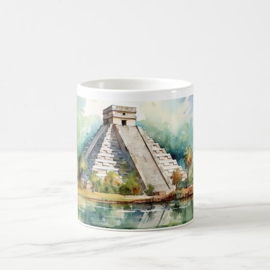 Chichen Itza Kaffeetasse (Mittel)