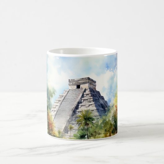Chichen Itza Kaffeetasse (Mittel)