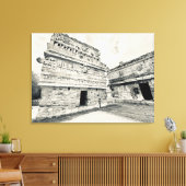 Chichén Itzá: La Iglesia (Die Kirche) Leinwanddruck (Insitu (Wohnzimmer))
