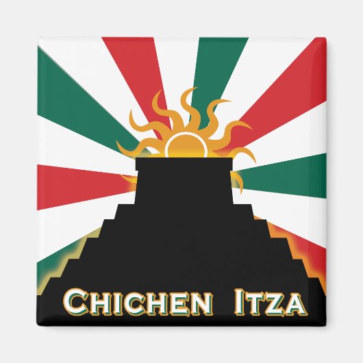 Chichen Itza Magnet (Vorne)