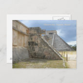 Chichen Itza Mayan Ruin Mexico Postcard Postkarte (Vorne/Hinten)
