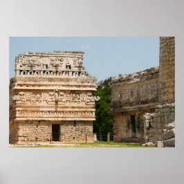 Chichen Itza Mayan Ruins, "The Nonnery" Poster