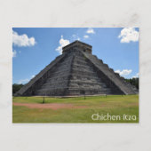 Chichen Itza Mexico Kukulkan Pyramide 7 Wonders Postkarte (Vorderseite)
