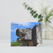 Chichen Itza Mexico Kukulkan Waxaklahun Ubah Kan Postkarte (Stehend Vorderseite)