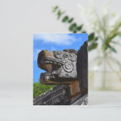 Chichen Itza Mexico Kukulkan Waxaklahun Ubah Kan Postkarte (Stehend Vorderseite)