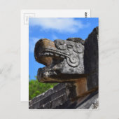 Chichen Itza Mexico Kukulkan Waxaklahun Ubah Kan Postkarte (Vorne/Hinten)