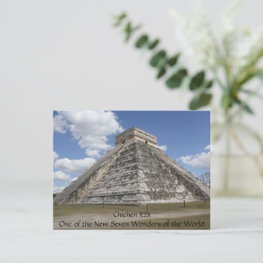 Chichen Itza Mexico Postcard Postkarte (Stehend Vorderseite)