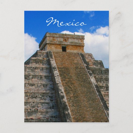 Chichen itza mexico postkarte (Vorderseite)