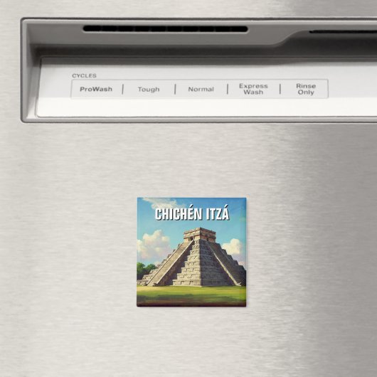 Chichen Itza Mexico Reisen Beach Magnet (In Situ (Geschirrspüler))