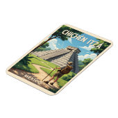 Chichén Itzá Mexico – Temple of Kukulcán Magnet (Linke Seite)